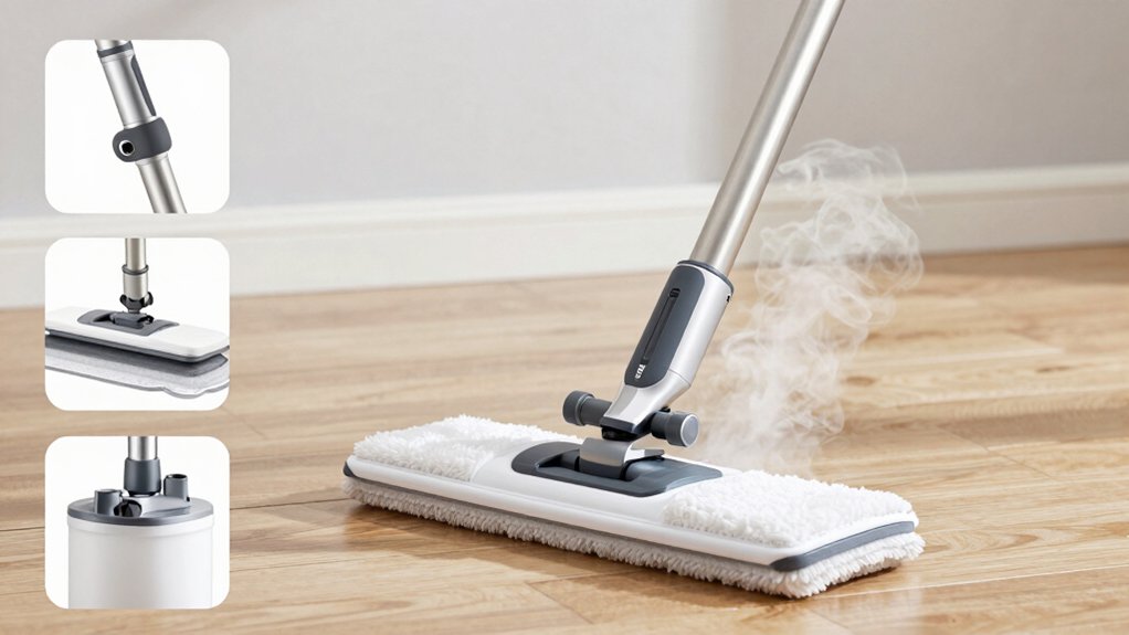 clean floors effectively with steam