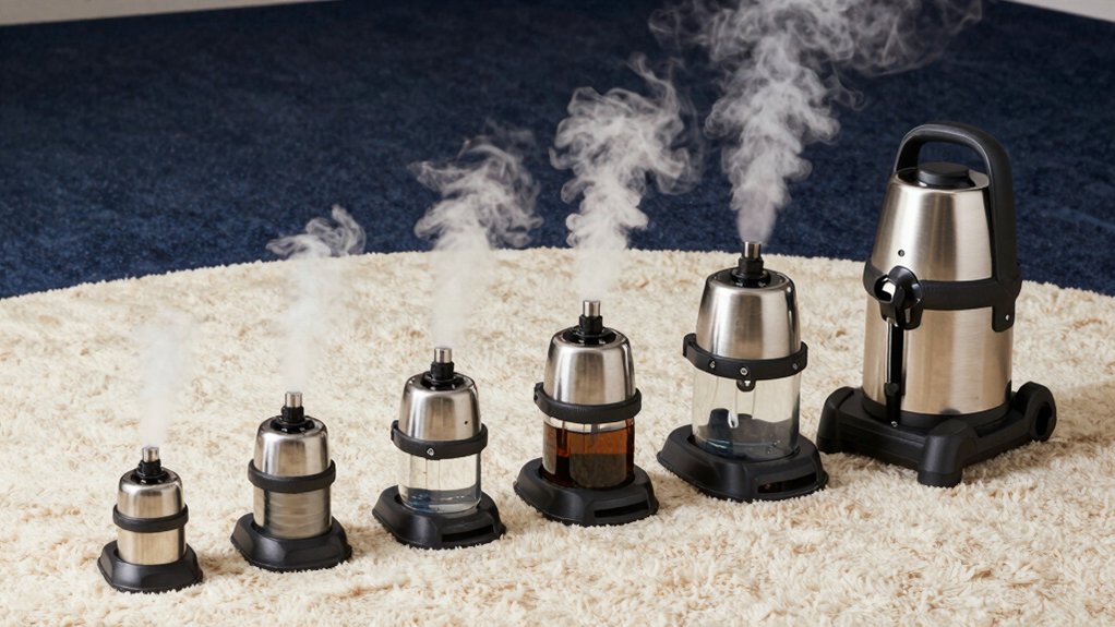 deep cleaning handheld carpet steamers