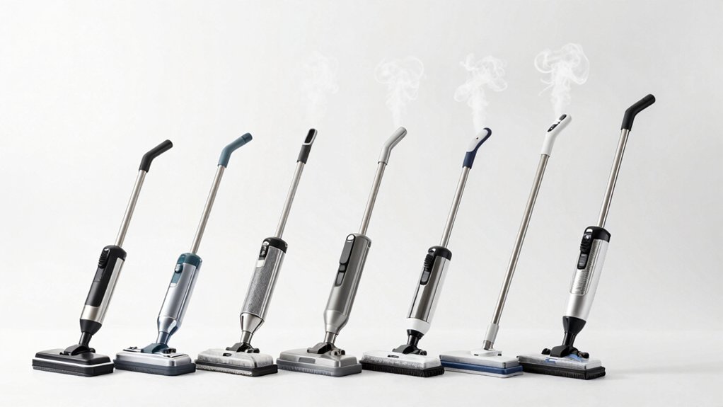 effective steam mops with handheld units