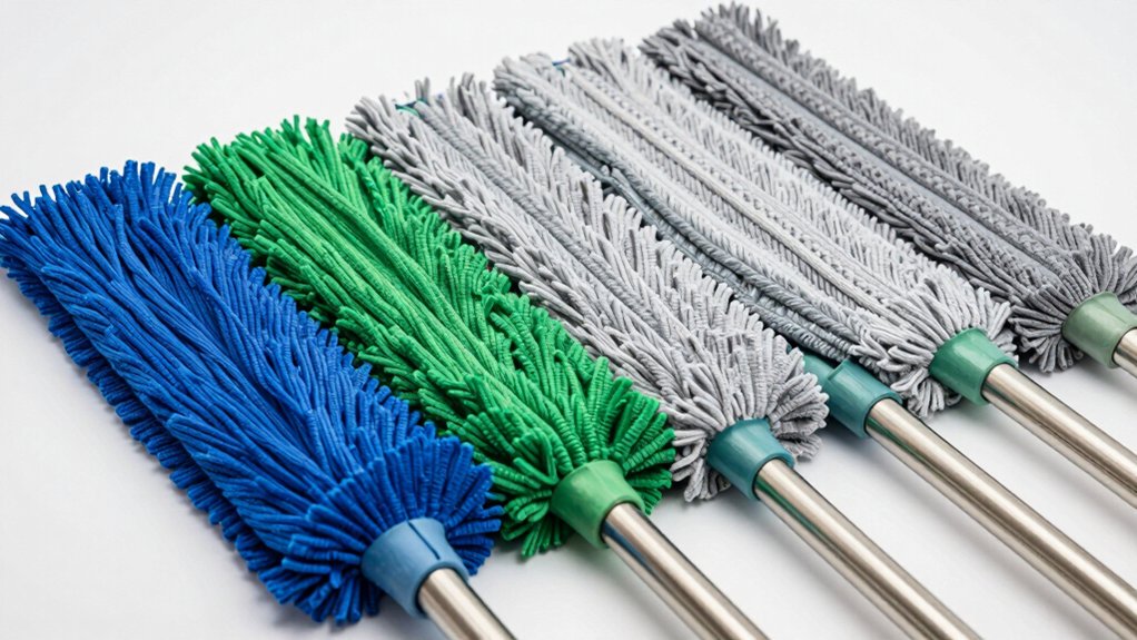 flat microfiber mops clean effectively