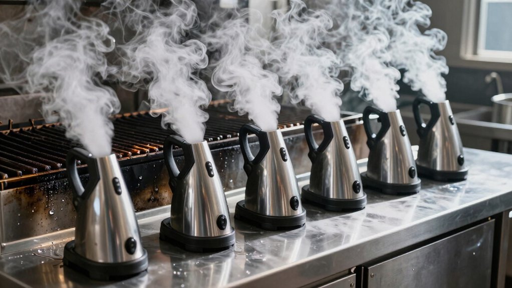grease cutting steam grill cleaners