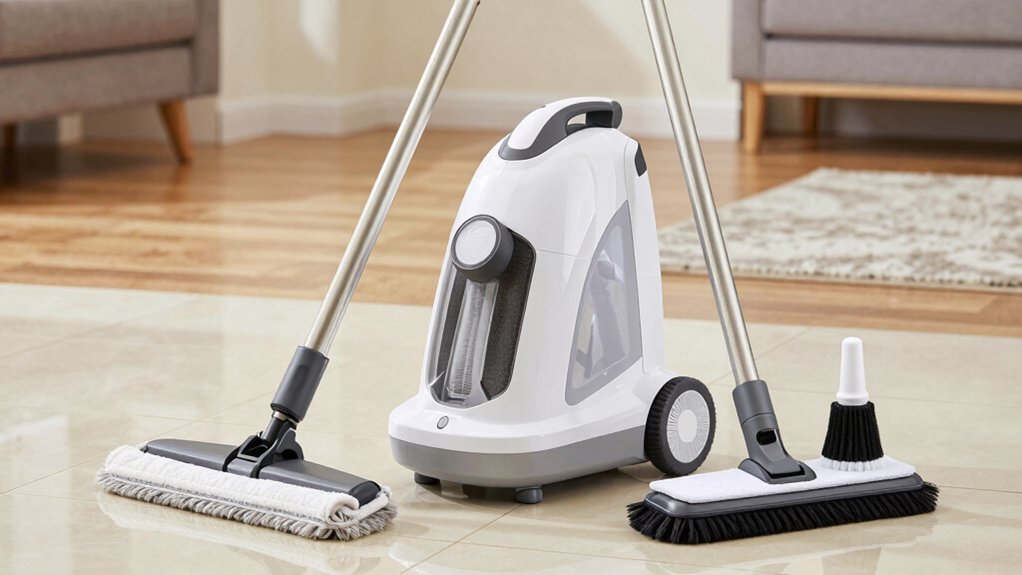 multi functional canister steam cleaner