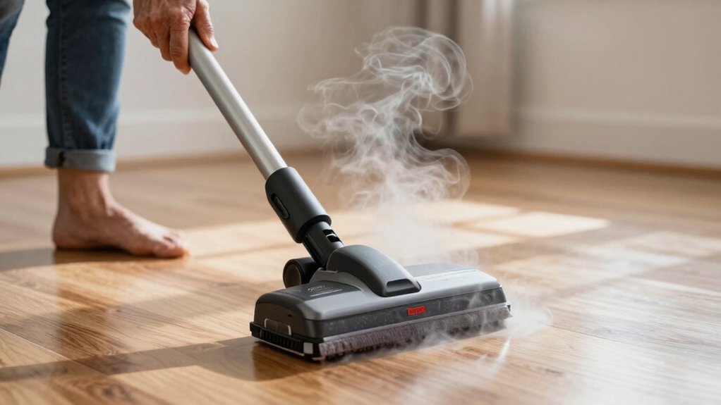 operate bissell steam mop effectively