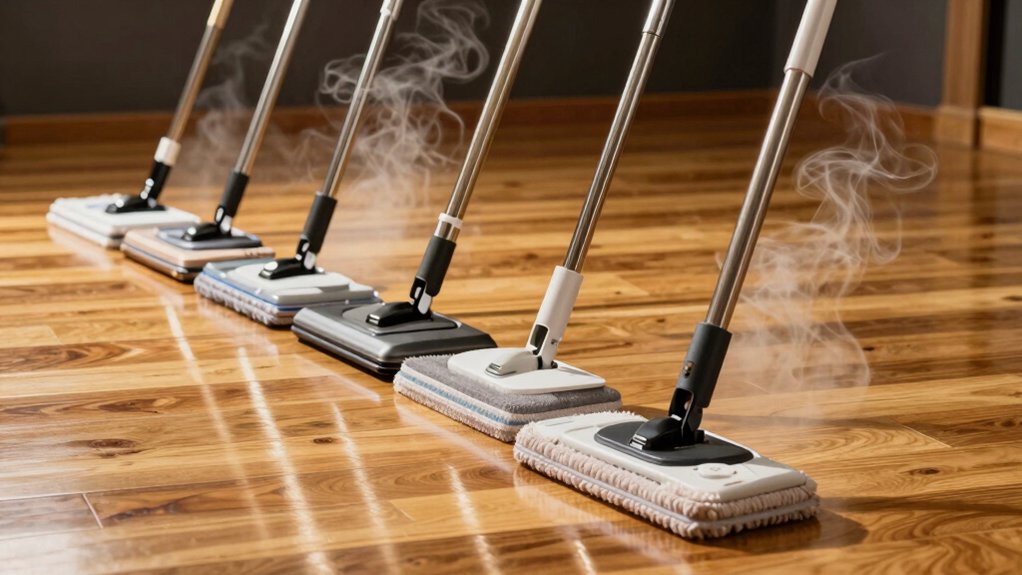 shark steam mops gleam wood floors