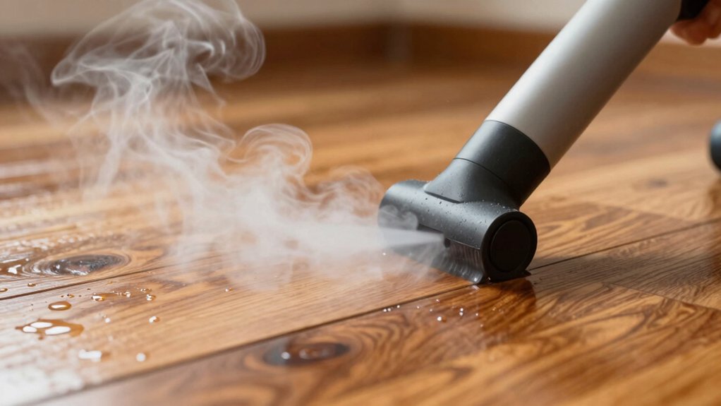 steam clean hardwood floors