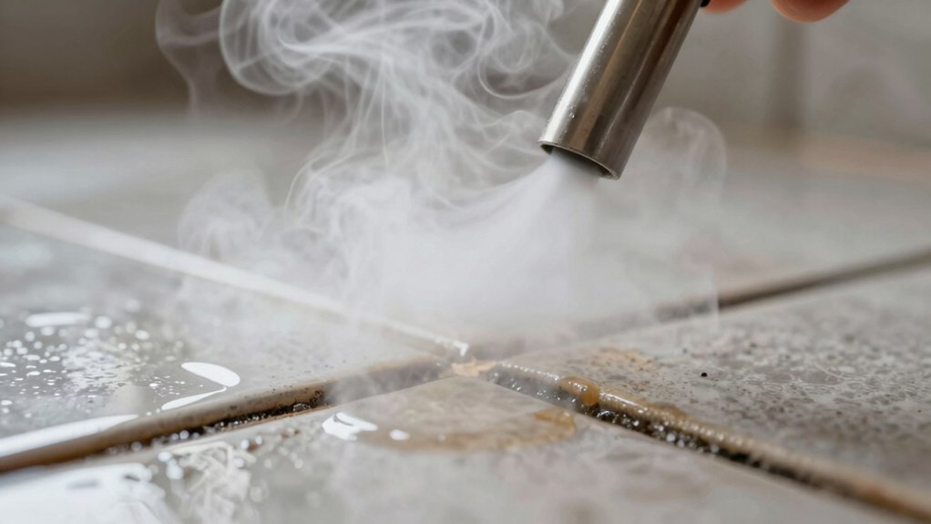 steam cleaner effective grout cleaning