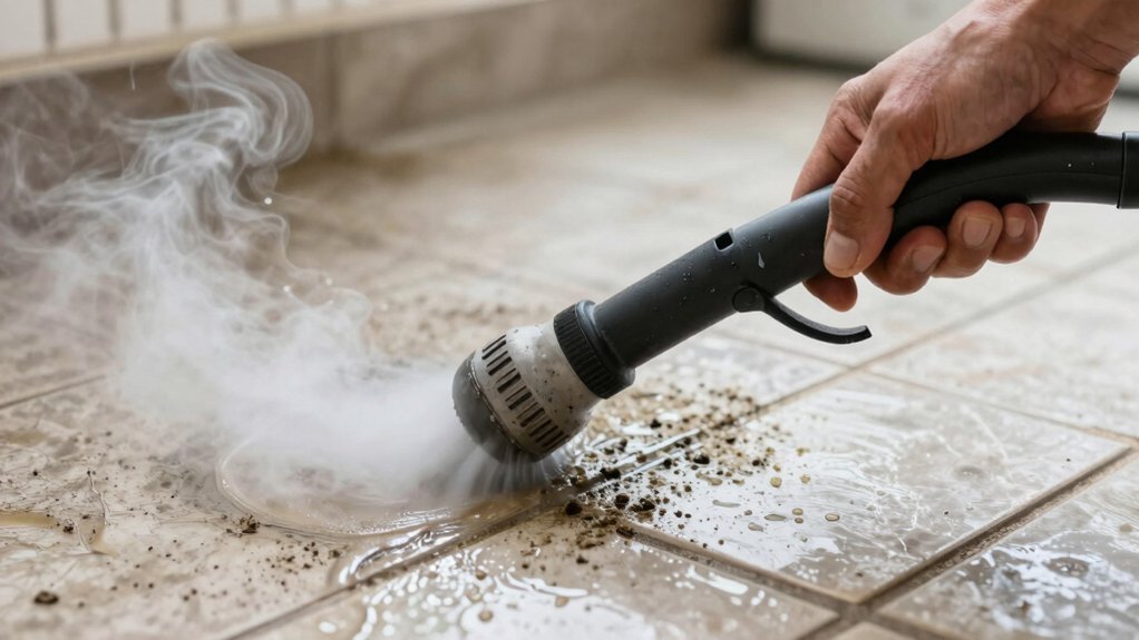 steam cleaner operation instructions