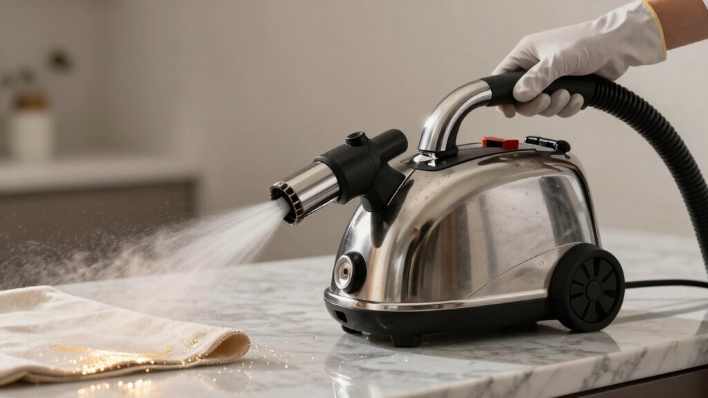 steam cleaner operation instructions