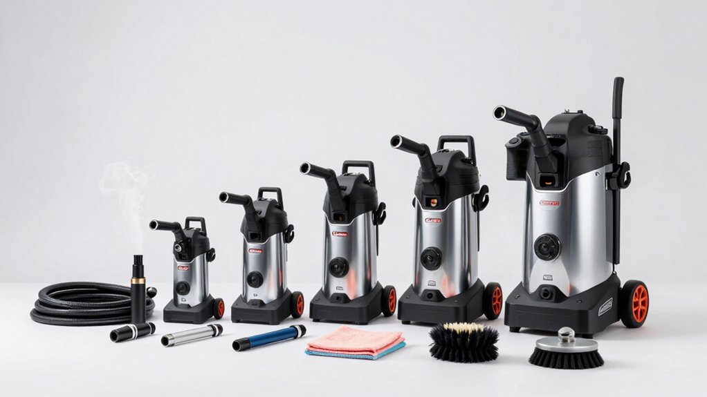 steam cleaners with accessories delivering results
