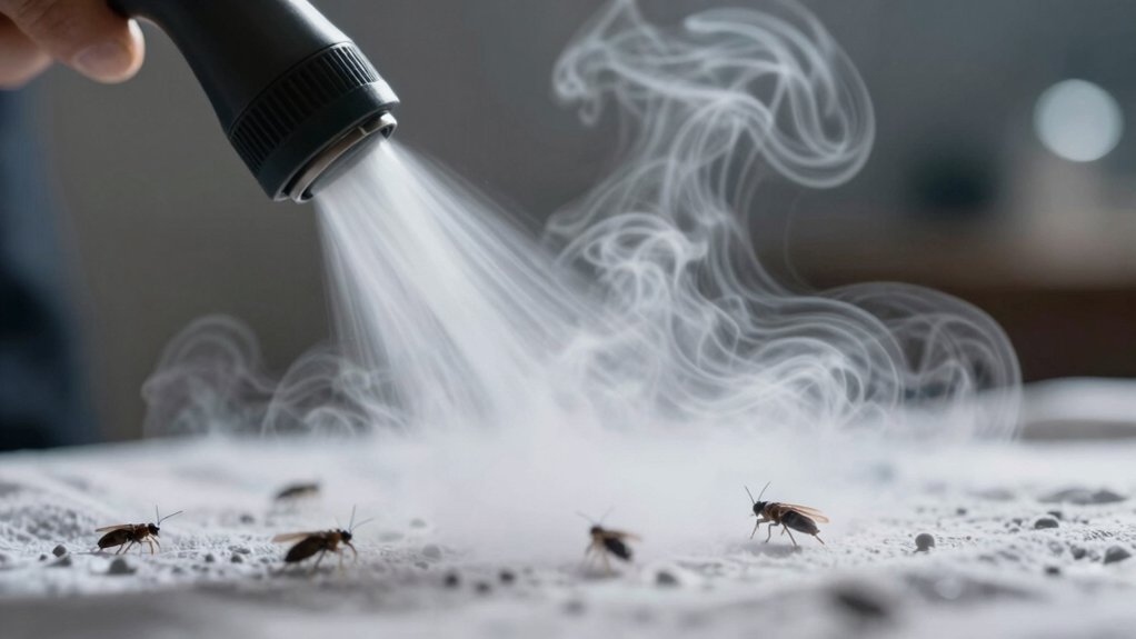 steam cleaning eliminates flea infestations