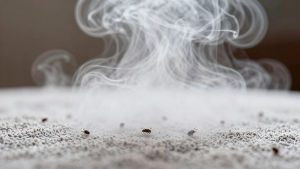 steam cleaning kills dust mites