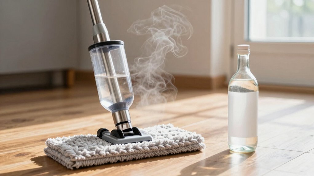steam mop vinegar compatibility inquiry