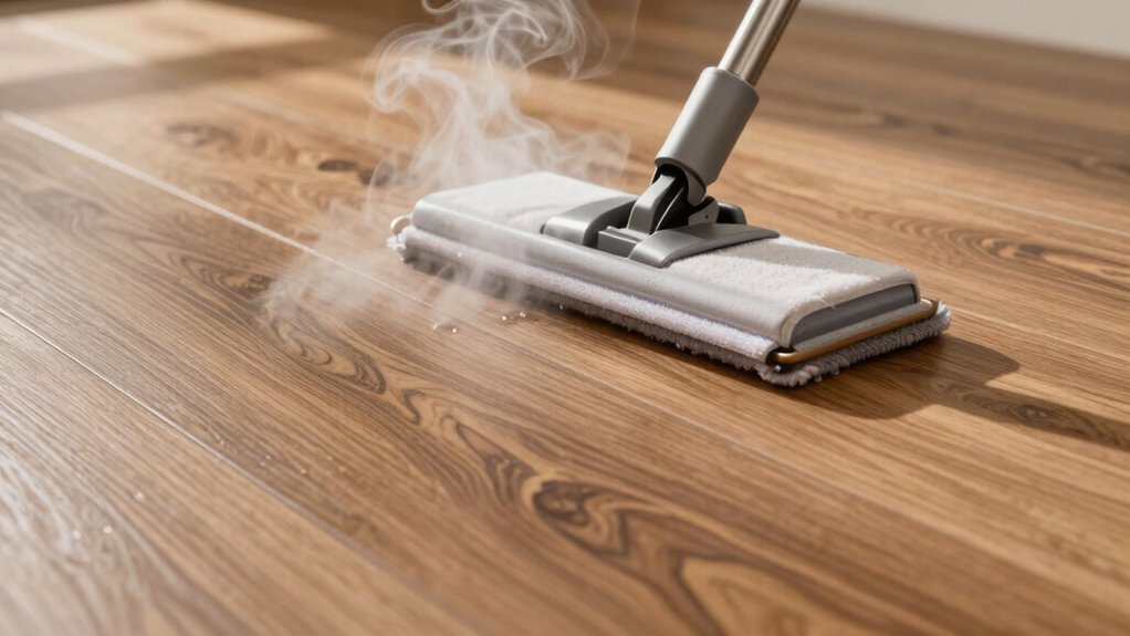 steam mop vinyl plank flooring compatibility