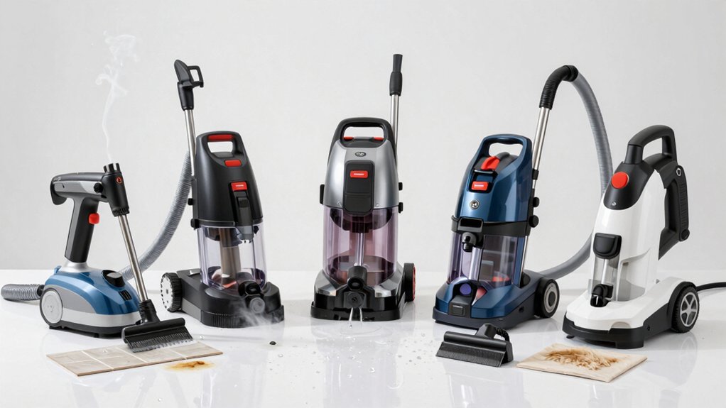 steamers effectively clean stubborn grime
