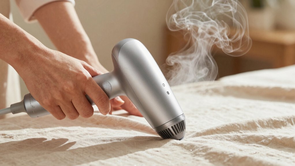 use conair handheld steamer efficiently